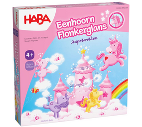 HABA Eenhoorn Flonkerglans Stapelwolken