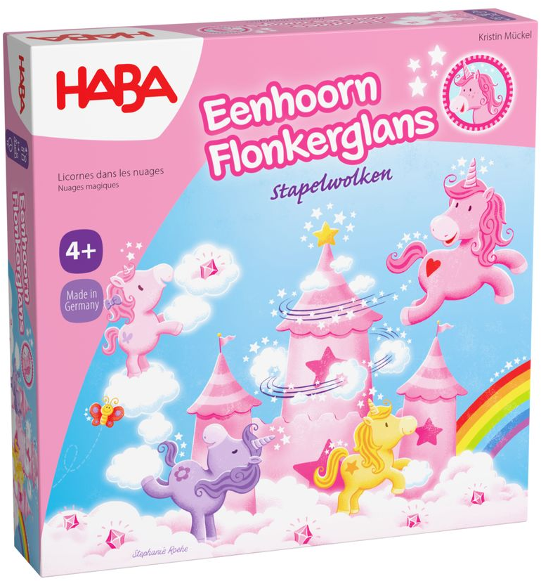 Eenhoorn Flonkerglans Stapelwolken afbeelding