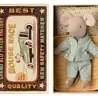 Maileg Little Brother Mouse in Matchbox