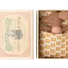 Maileg Sleepy Wakey Baby Mouse in Matchbox Rose