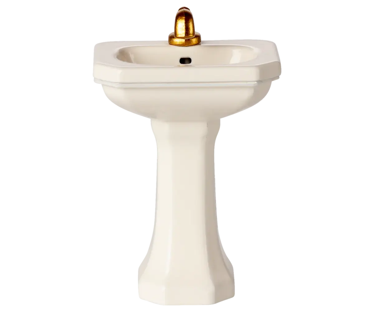 Maileg Muizen Wastafel Off White