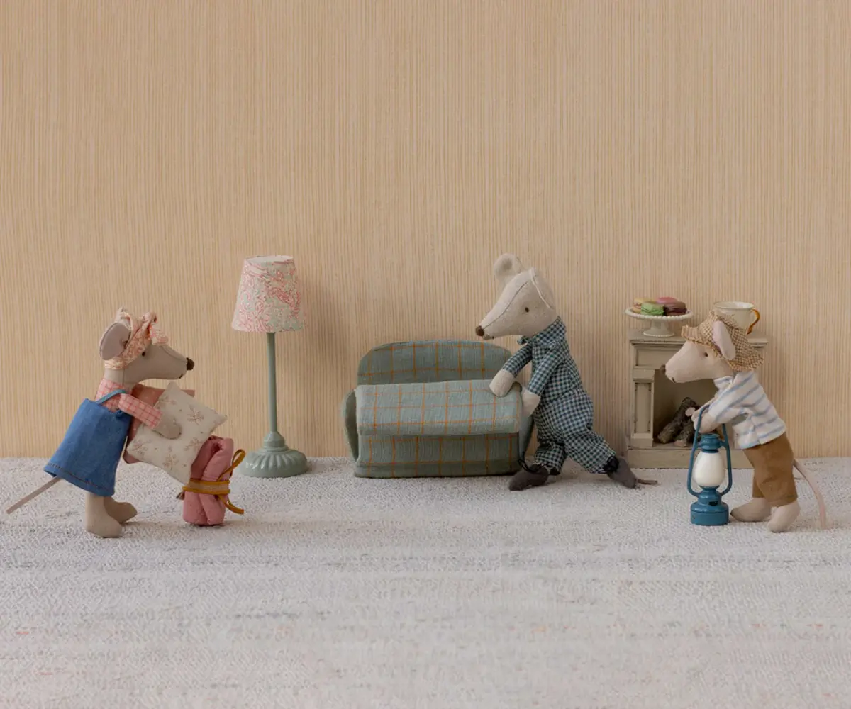 Maileg Muizen Vintage Lamp Mint