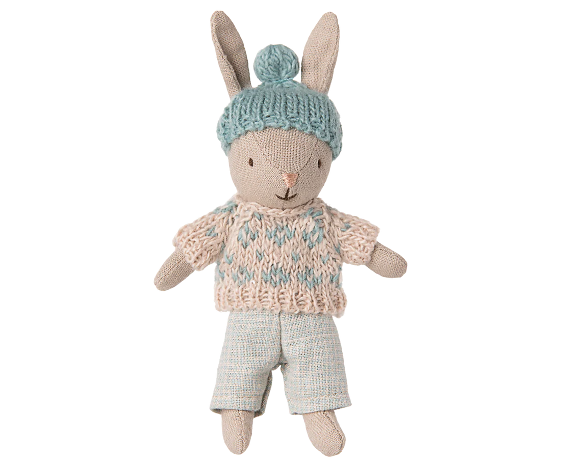 Micro Winter Bunny Sand Mint afbeelding