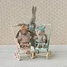 Maileg Micro Winter Bunny Sand Mint