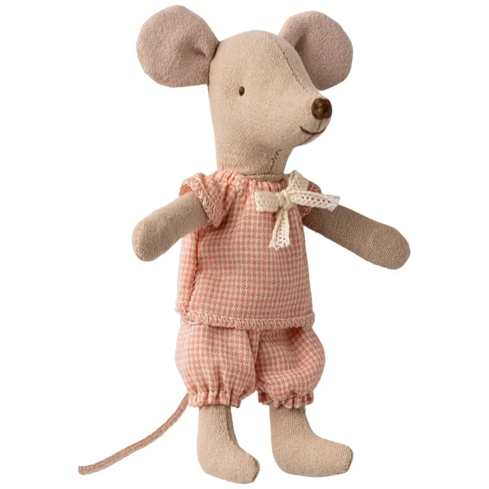 Maileg Little Sister Mouse in Matchbox