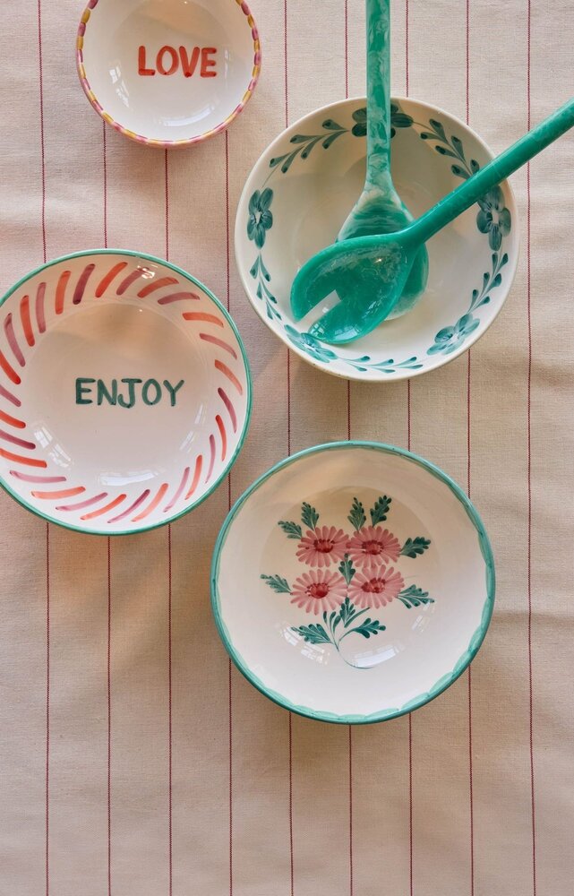 Rice Keramiek Salade Kom Enjoy Pink