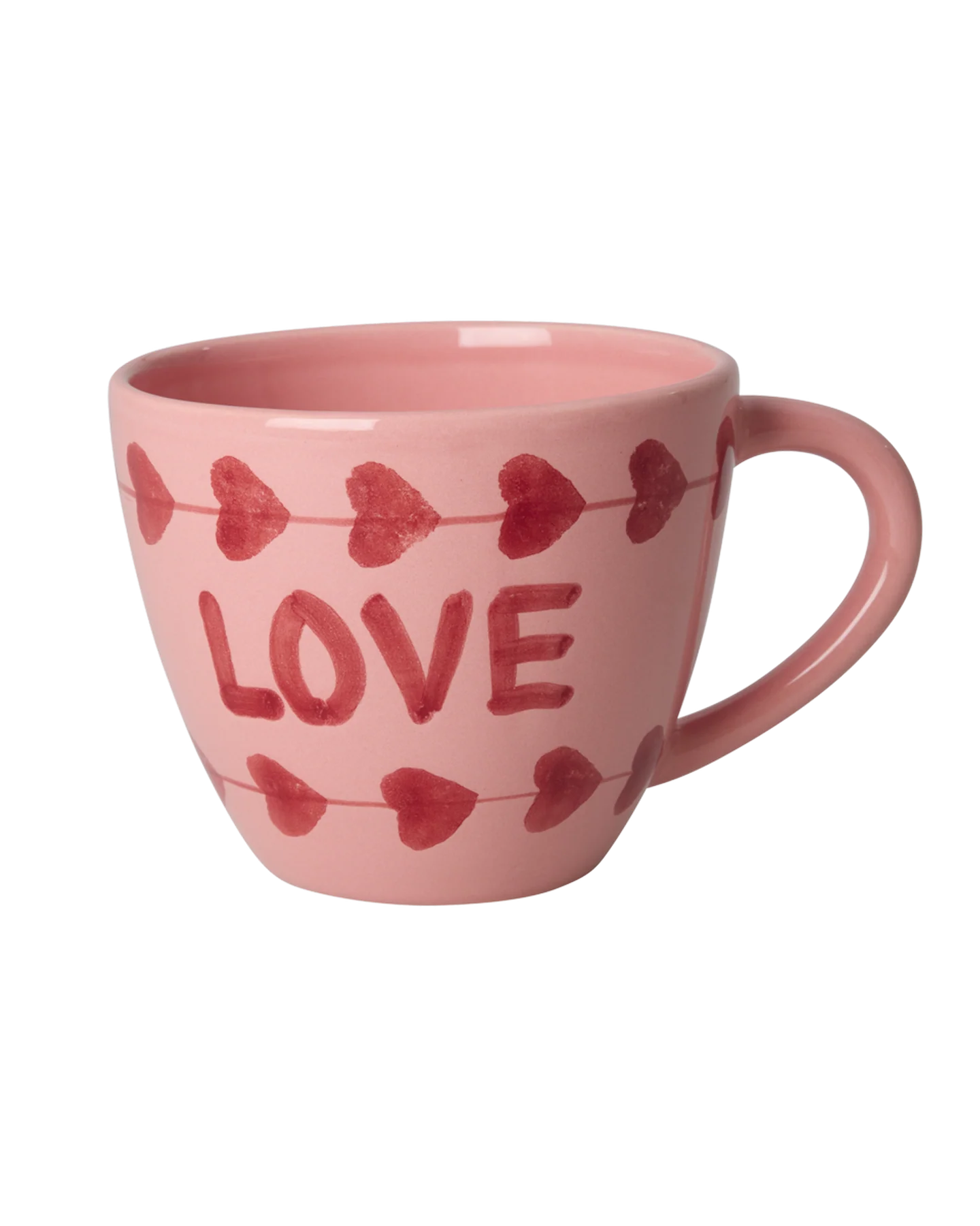 Keramiek Koffiekop LOVE Roze afbeelding