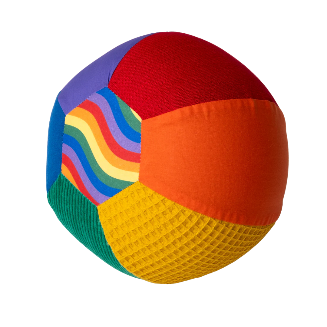 Sensorische Ballonbal Regenboog afbeelding