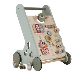 Little Dutch Activiteiten Loopwagen Little Farm