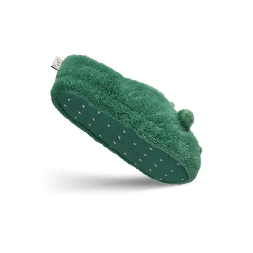 Liewood Sloffen Aviaja Crocodile Slippers Garden Green