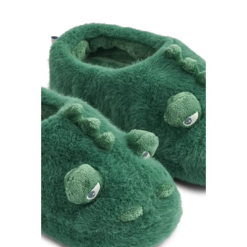 Liewood Sloffen Aviaja Crocodile Slippers Garden Green
