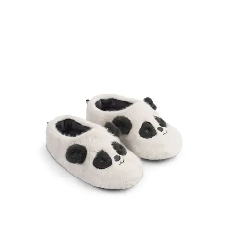 Liewood Sloffen Aviaja Panda Slippers Sandy Dark Grey