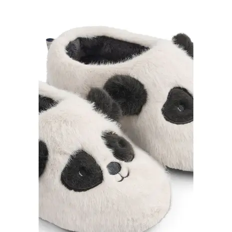 Liewood Sloffen Aviaja Panda Slippers Sandy Dark Grey