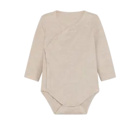 Fixoni Wikkelromper Melange Rib Pure Cashmere Melange