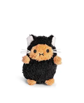 Noodoll Knuffel Ricespud Kitty Black