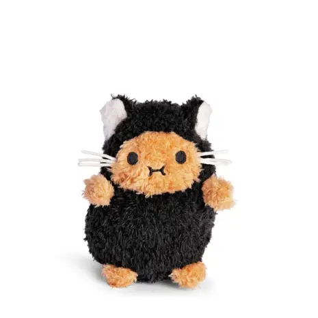 Noodoll Knuffel Ricespud Kitty Black