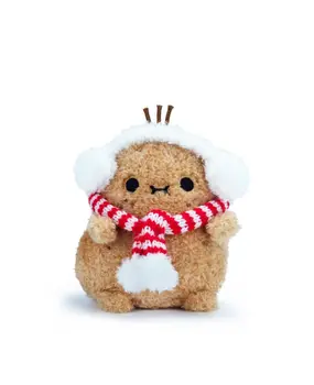 Noodoll Knuffel Ricespud Puffy Red Scarf