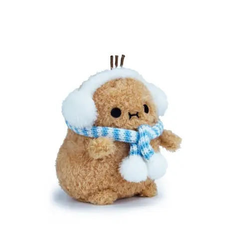 Noodoll Knuffel Ricespud Frosty Blue Scarf