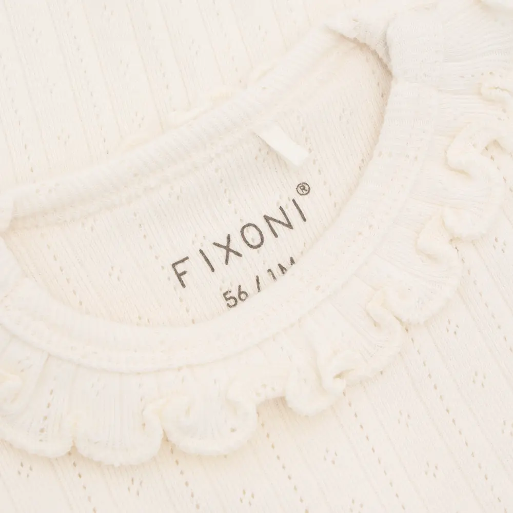 Fixoni Romper Pointelle Eggnog