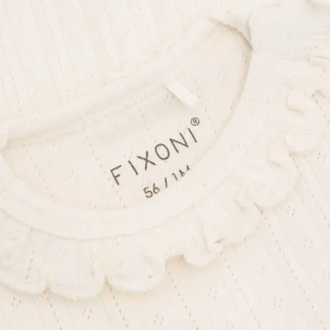 Fixoni Romper Pointelle Eggnog