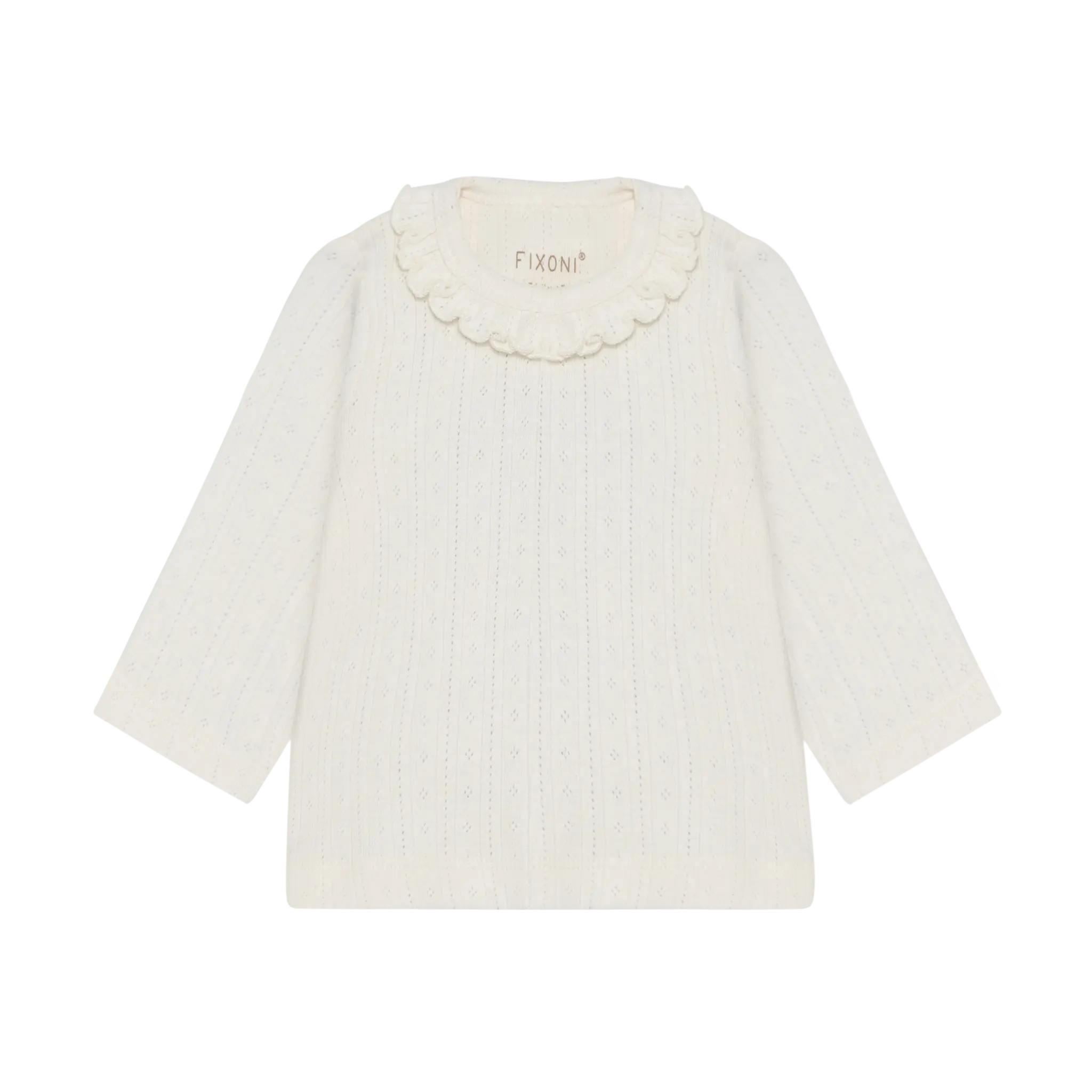 Shirt Pointelle Eggnog afbeelding