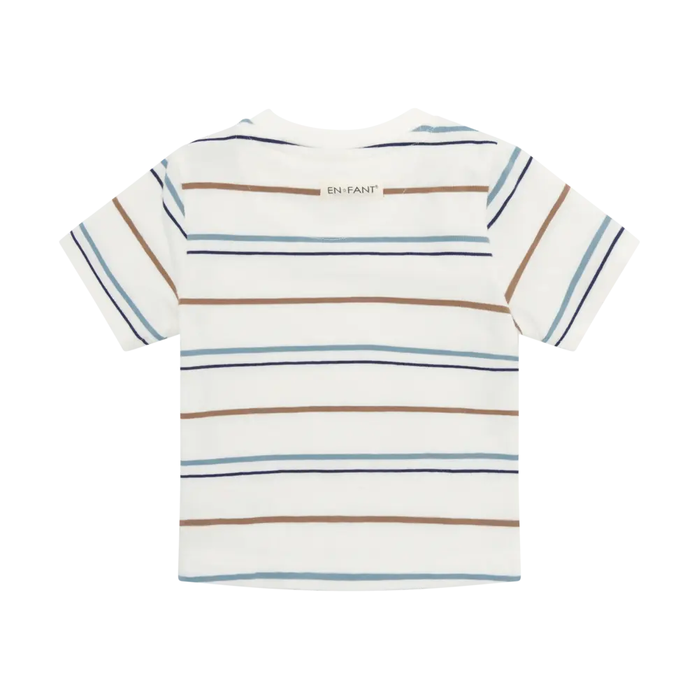 EnFant Shirt Stripe Egret