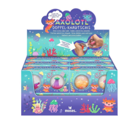 Dubbele Anti-Stressball Axolotl Dubbele Anti-Stressball Axolotl
