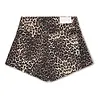 Petit Blush Short Jeans Leopard