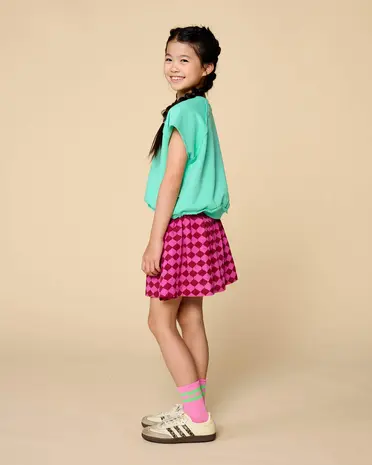 Petit Blush Rokje Mini Smock Berry Blush