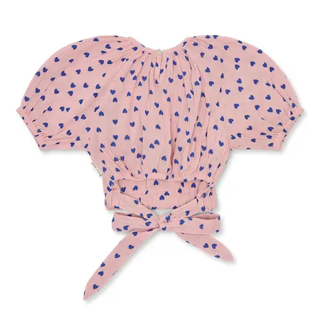 Petit Blush Blouse Adele Candy Hearts