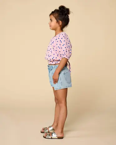 Petit Blush Blouse Adele Candy Hearts