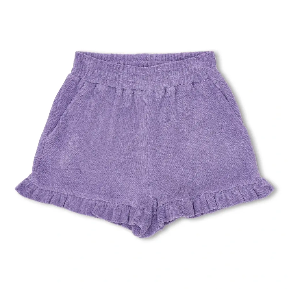 Petit Blush Short Badstof Chalk Violet