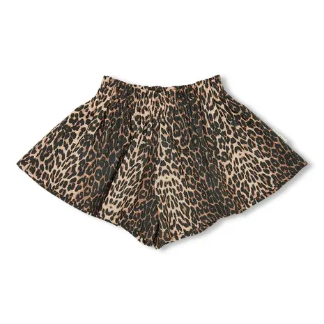 Petit Blush Short Ruffle Leopard