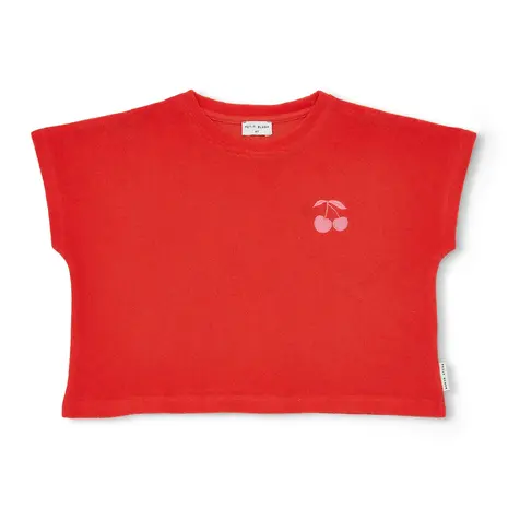 Petit Blush Top Badstof Cherry Grenadine