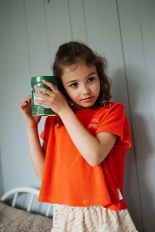 Petit Blush Top Badstof Cherry Grenadine