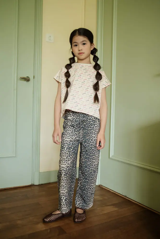 Petit Blush Jeans Ballon Fit Leopard Petit Blush Jeans Ballon Fit Leopard