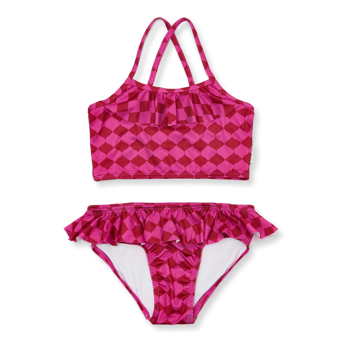 Bikini Ruffle Berry Blush afbeelding