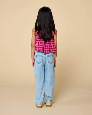 Petit Blush Jeans Ballon Fit Light Blue