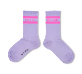 Petit Blush Sokken Violet Neon Pink