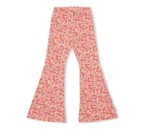 Petit Blush Broek Flared Bowie Small Flowers
