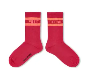 Petit Blush Sokken Raspberry Neon Orange