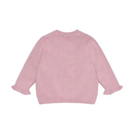 Fixoni Cardigan Knit Bleached Mauve