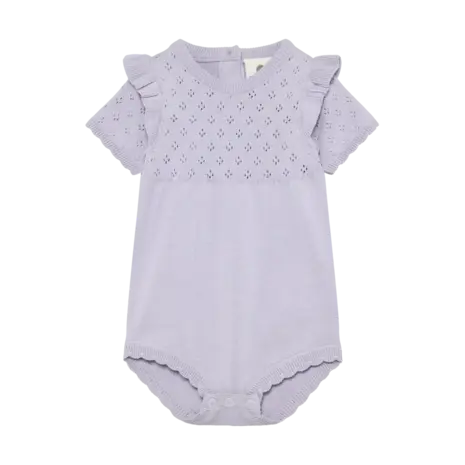 EnFant Romper Knit Purple Heather