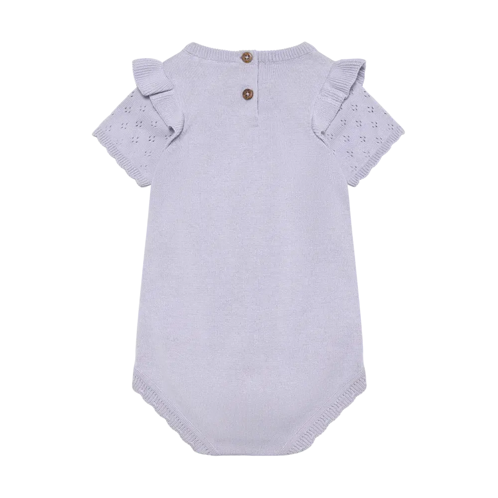EnFant Romper Knit Purple Heather