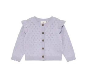 EnFant Cardigan Knit Purple Heather