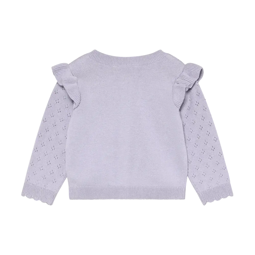 EnFant Cardigan Knit Purple Heather