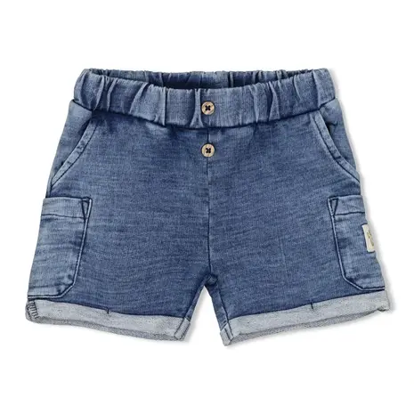 Feetje Babykleding Short Denim Safari Savage Lichtblauw Denim