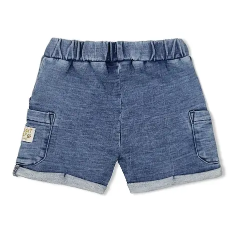 Feetje Babykleding Short Denim Safari Savage Lichtblauw Denim