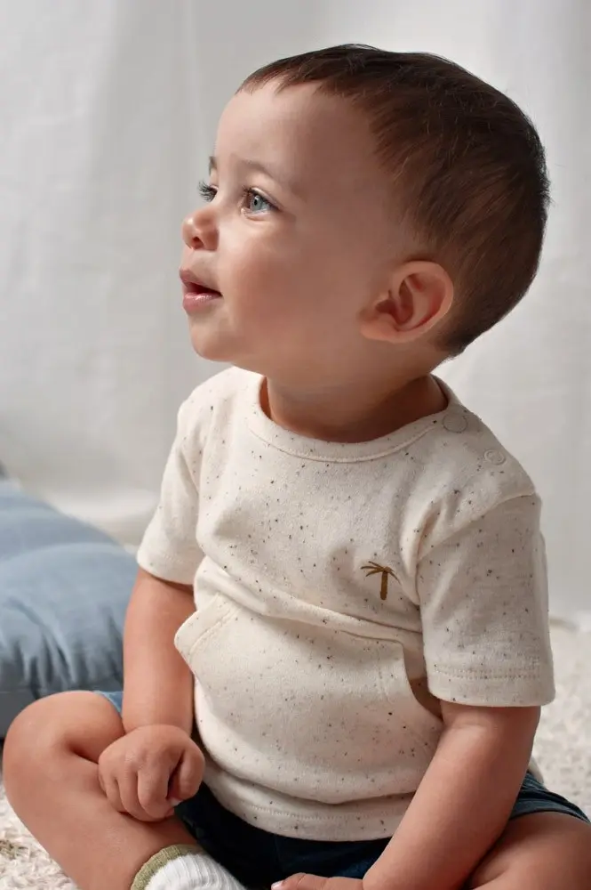 Feetje Babykleding Short Denim Safari Savage Lichtblauw Denim