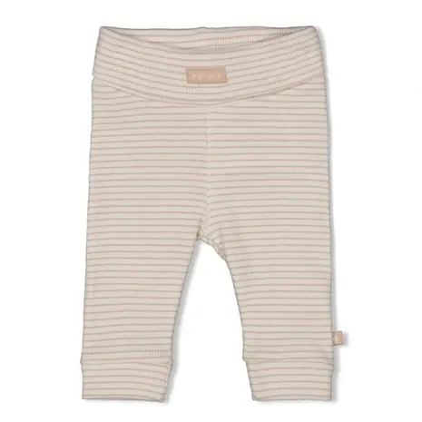 Feetje Babykleding Broek Rib Streep Honey Bear Zand